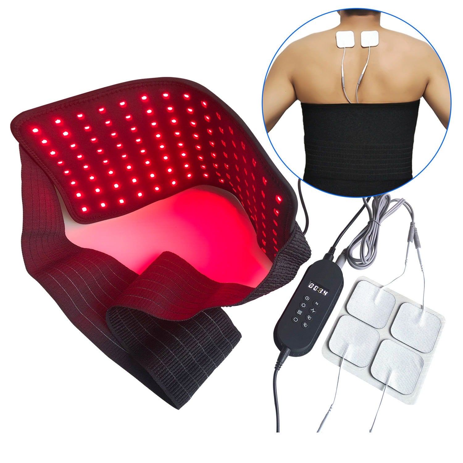 Radiance Wrap Red Light Therapy Pad w/ Tens Unit